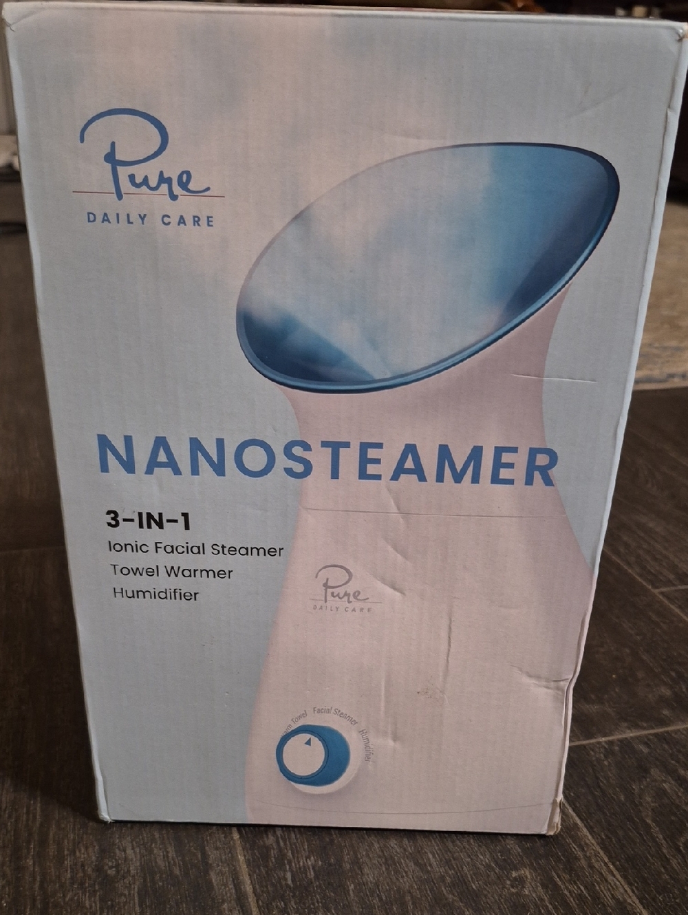 Pink NanoSteamer 3-in-1 Ionic Facial Steamer